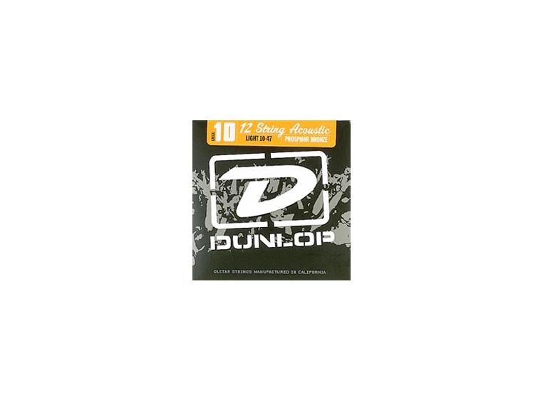 Dunlop W.git 12-str PhBr DAP1047J  Light 